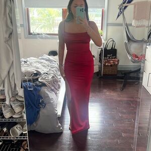 Red Maxi Dress